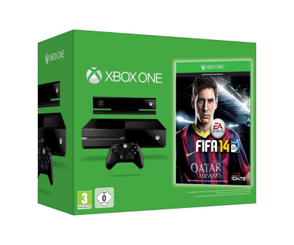 Akcesoria do konsol Microsoft Xbox One 500 GB + Fifa 14